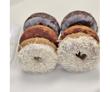 Low Carb Donuts 6 pack Variety 1 - Fresh Baked